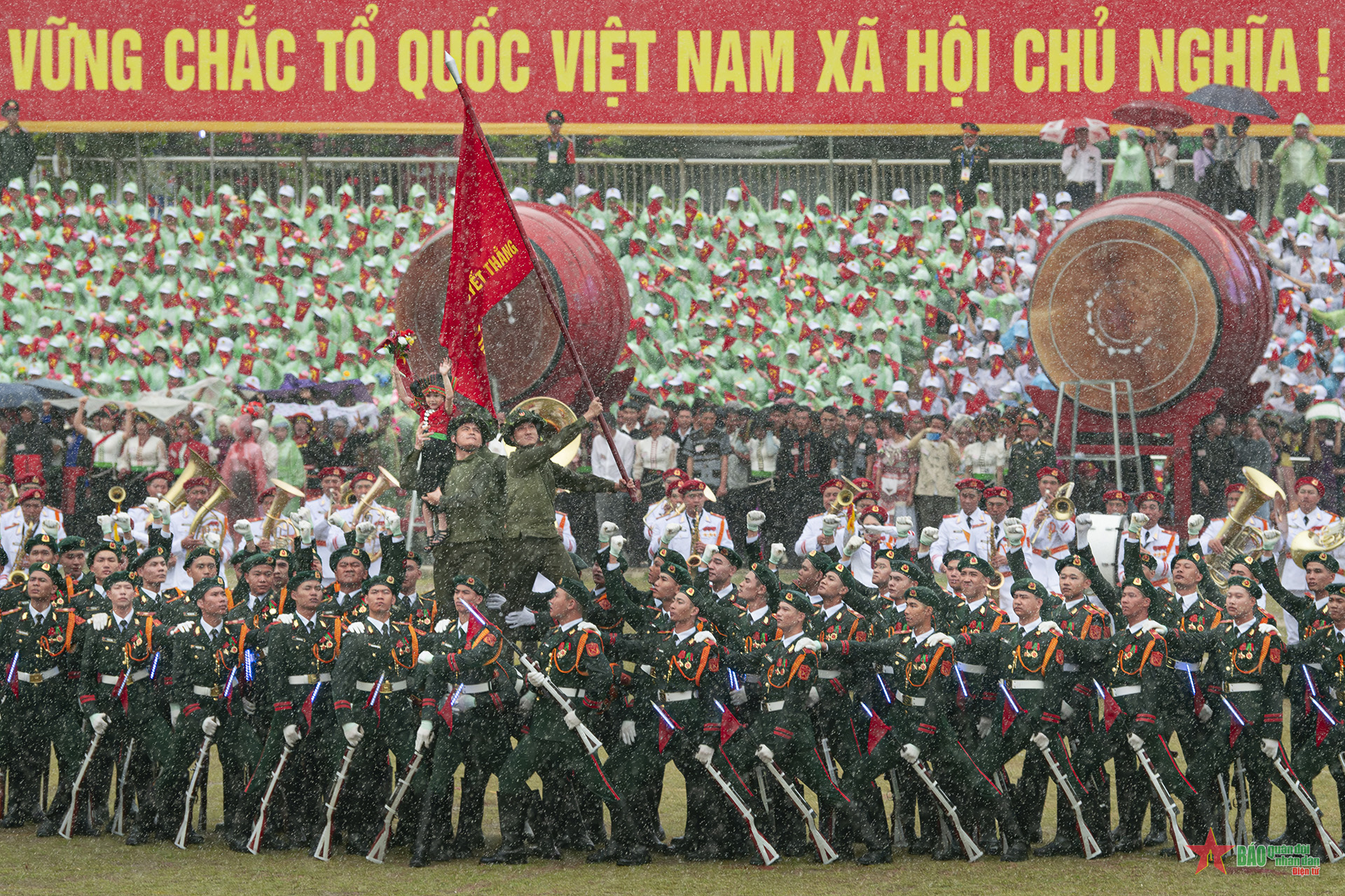 Ấn tượng lễ diễu binh, diễu hành Kỷ niệm 70 năm Chiến thắng Điện Biên Phủ